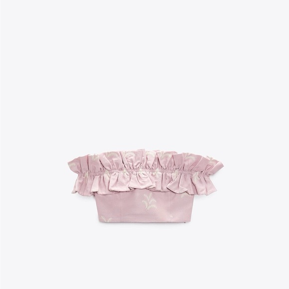 Pink Ruffled Top and Pants Set - Picture 8 of 9